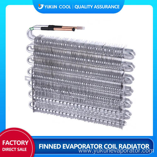 Customizable Fin type refrigerator evaporator